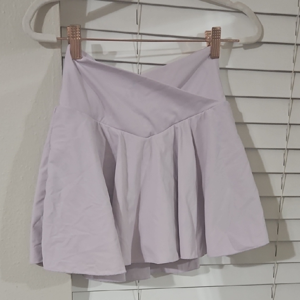 Lavender Women's Workout Skirt